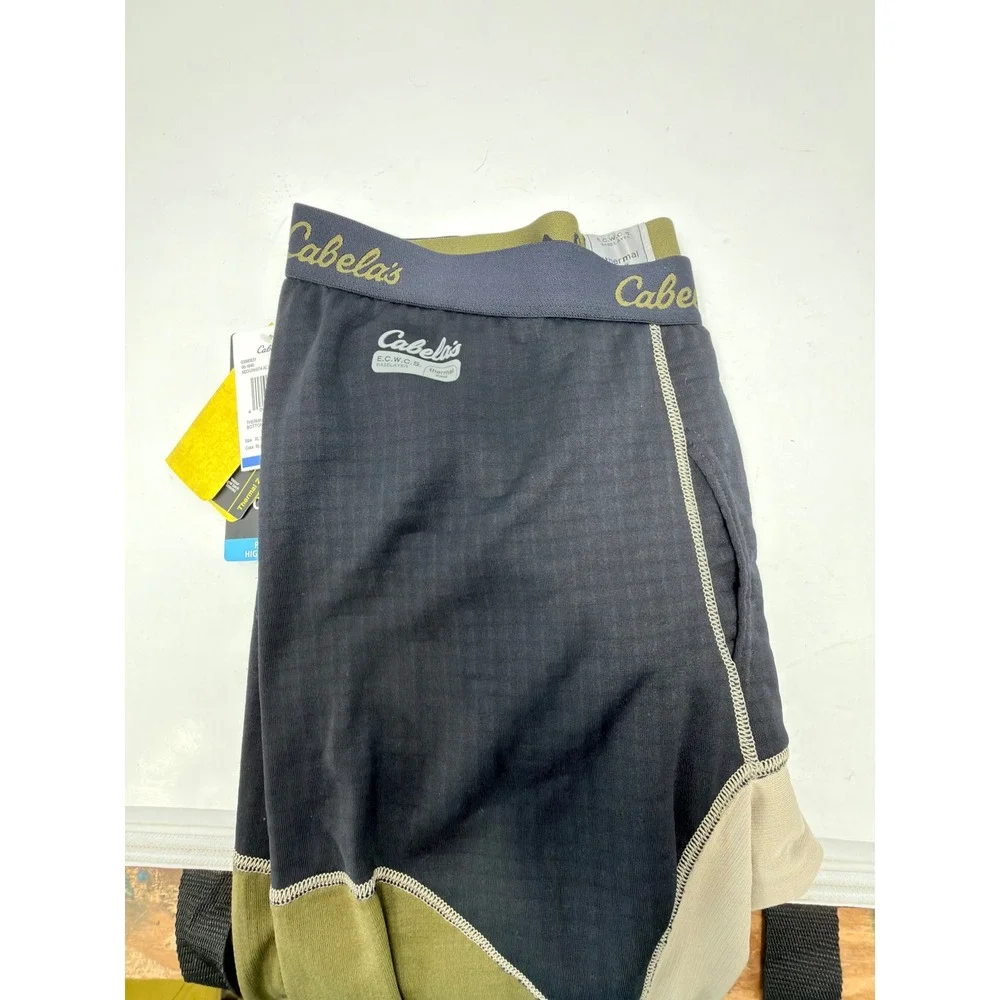 Cabela's E.C.W.C.S. Thermal Zone Baselayer Pants Mens XL Tall Polartec Power Dry